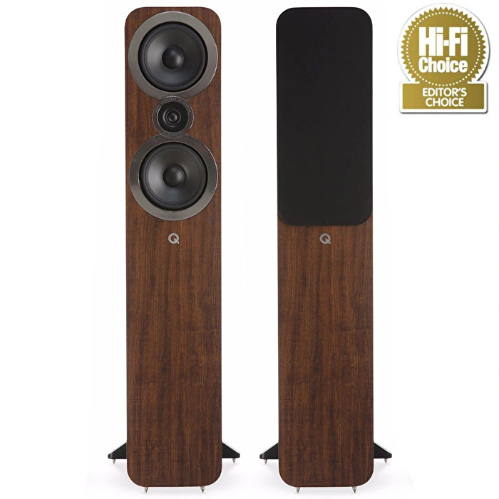 NuPrime Omnia A200 - Q Acoustics 3050i Walnut - QED XT40i 3M. Hi-Fi Müzik Sistemi
